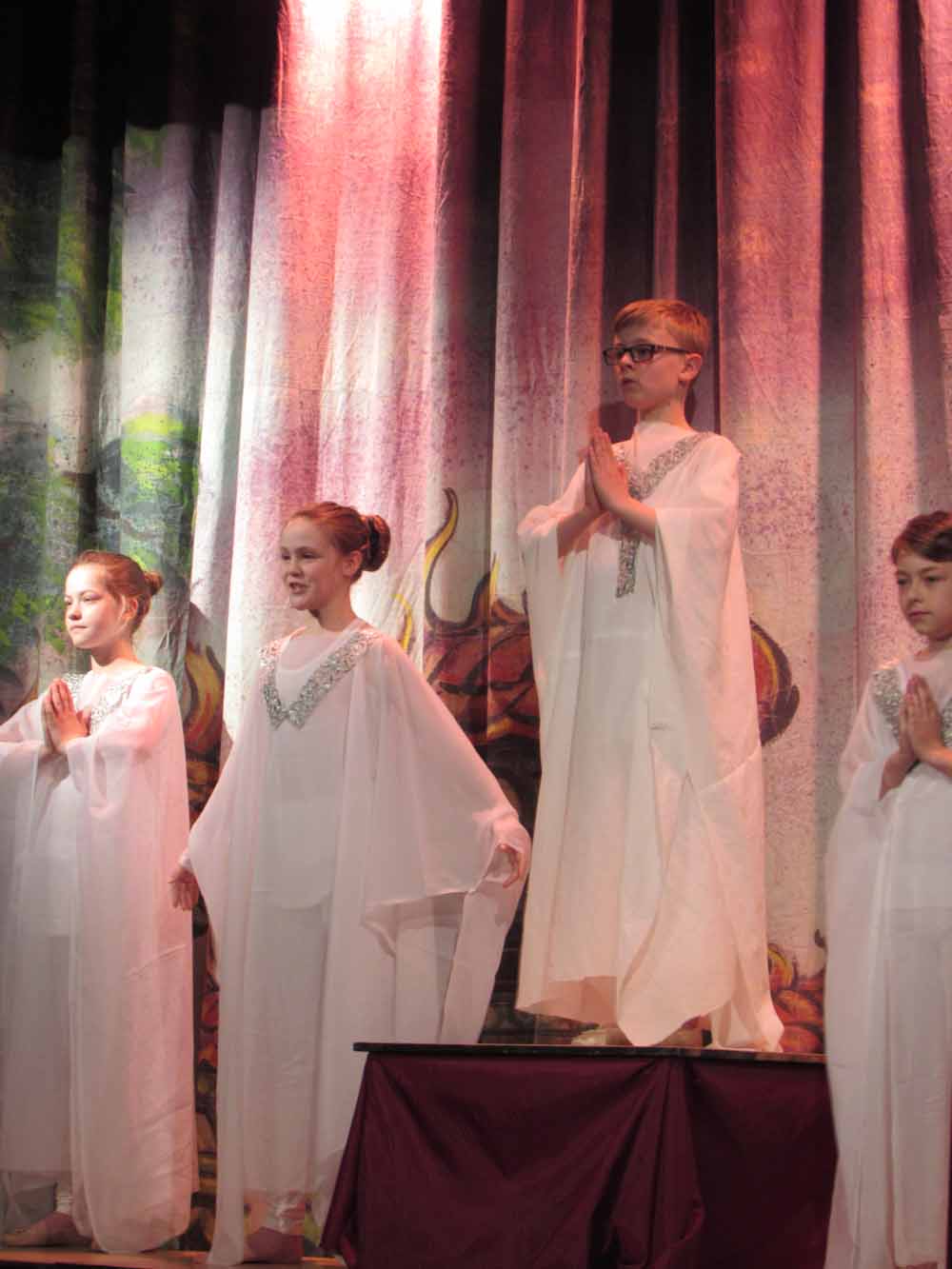 Year 6 Production of 'Mulan', March 2016